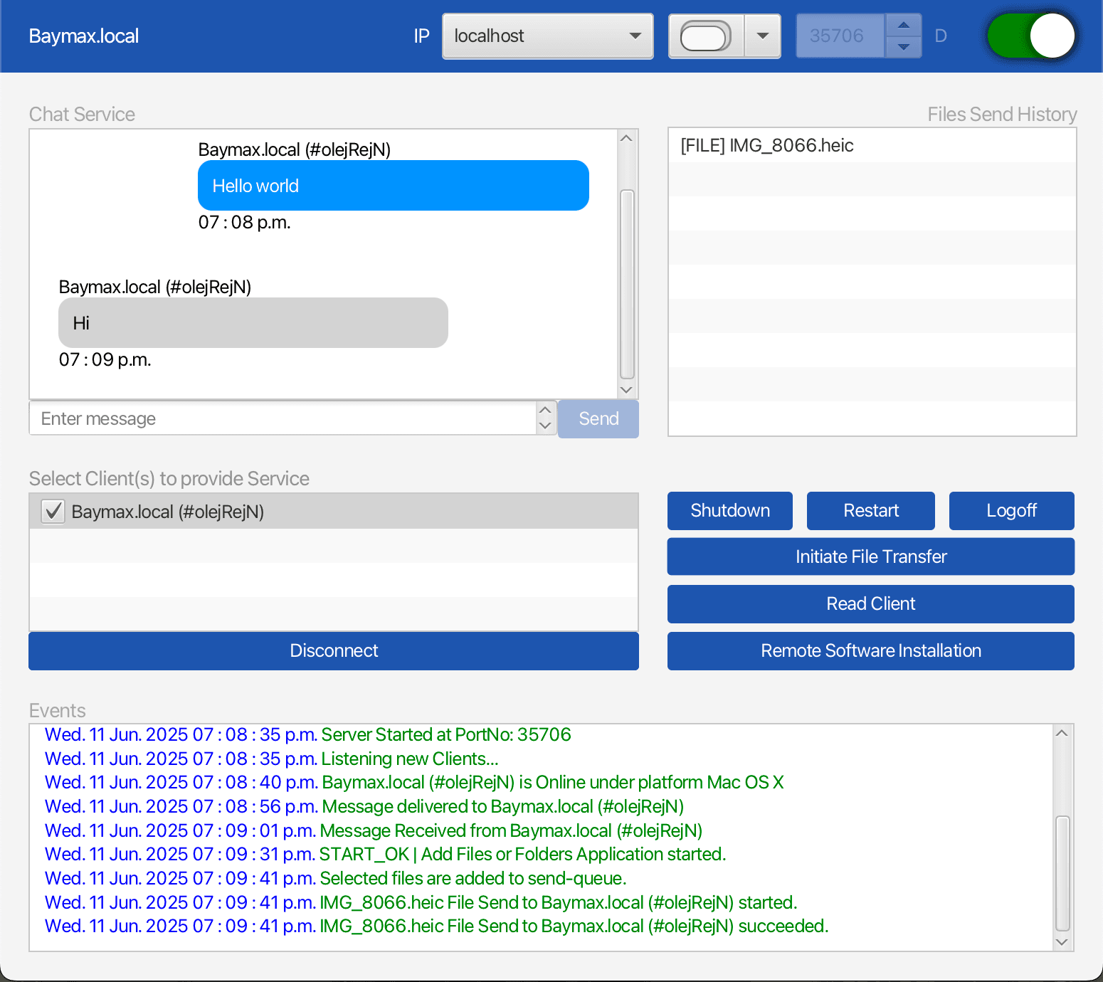 Remote Desktop Administration